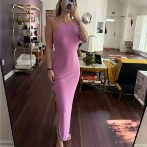 L*Space Vibrant Pink Maxi Dress